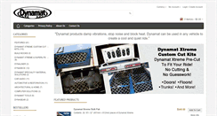 Desktop Screenshot of dynamatstore.com